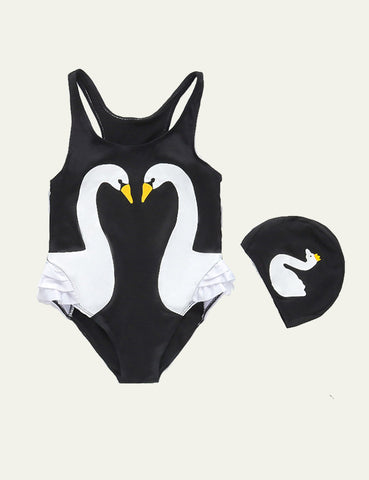 Swan Flamingo Swimsuit