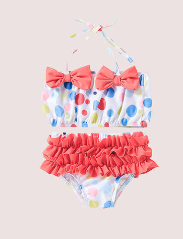 Bow Tie Two Piece Swimsuit