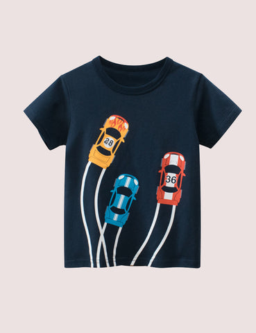 Cartoon Print T-Shirt