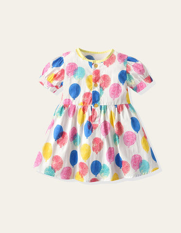 Balloon Printing Princess Dress