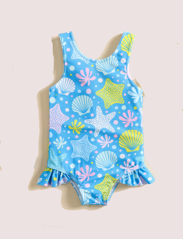 Starfish Print Swimsuit