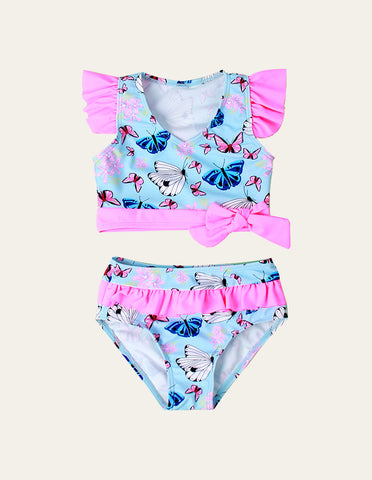 Butterfly Ruffled Swimsuit