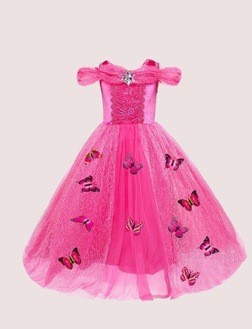 Frozen Butterfly Gauze Dress