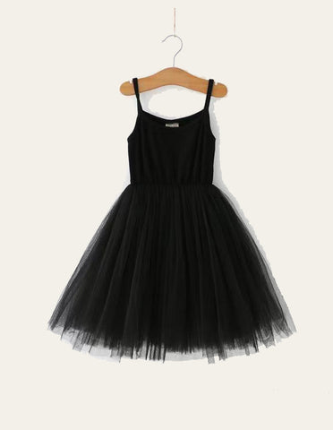 Suspender Mesh Dress