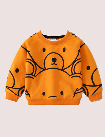 Cartoon Bear Pullover