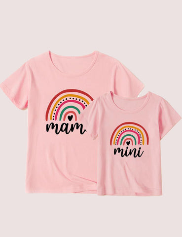 Rainbow Family Matching T-shirt