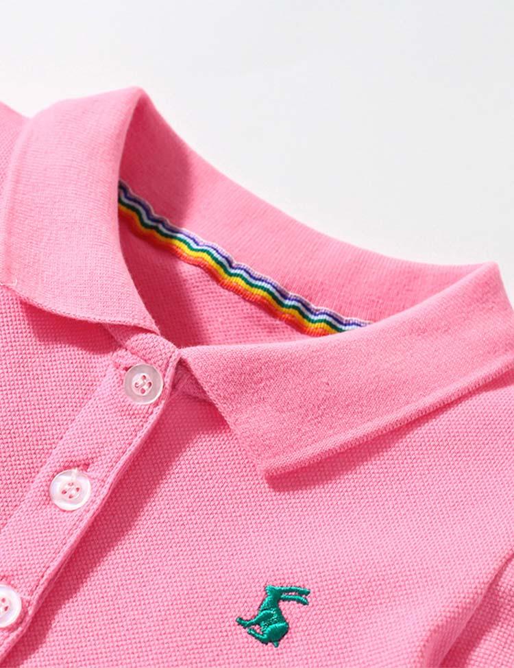 Rainbow Polo Dress - CCMOM