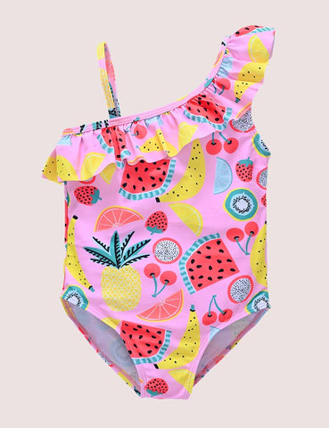 Summer Fruit One-Piece Swimsuit