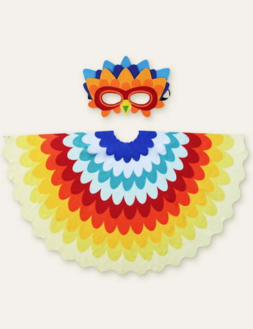 Parrot Wings Mask Cape