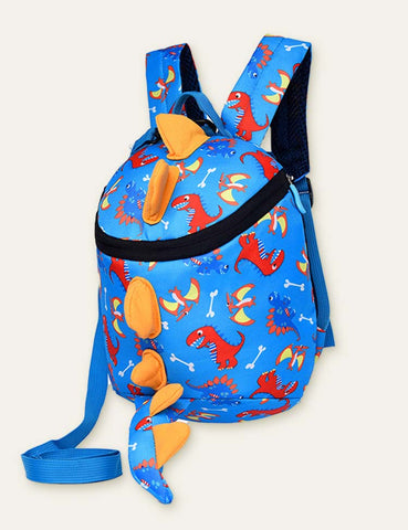 Dinosaur Full Printed Schoolbag Backpack