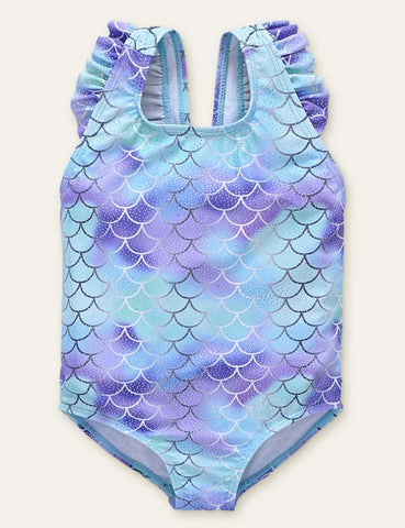 Fruit Mermaid Printed Swimsuit - CCMOM