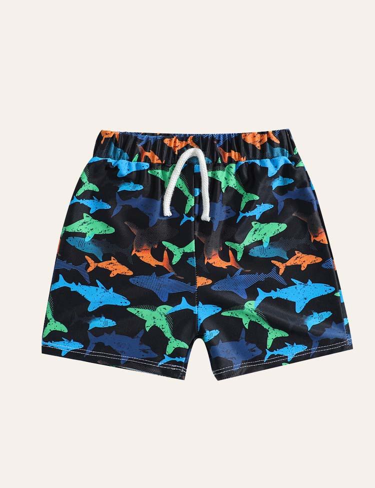 Shark Full Printed Swimming Shorts - CCMOM