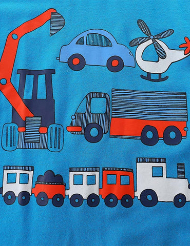 Car Printed T-shirt