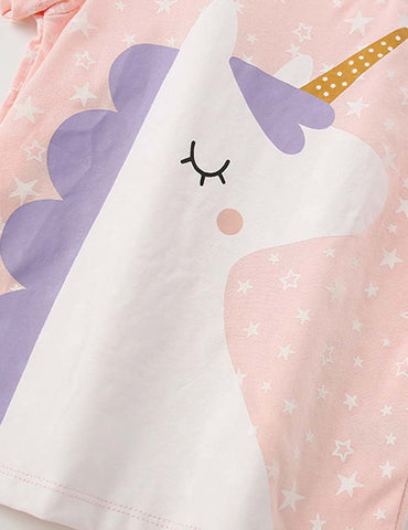 Unicorn Printed Casual T-shirt