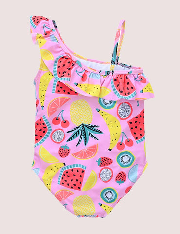 Summer Fruit One-Piece Swimsuit