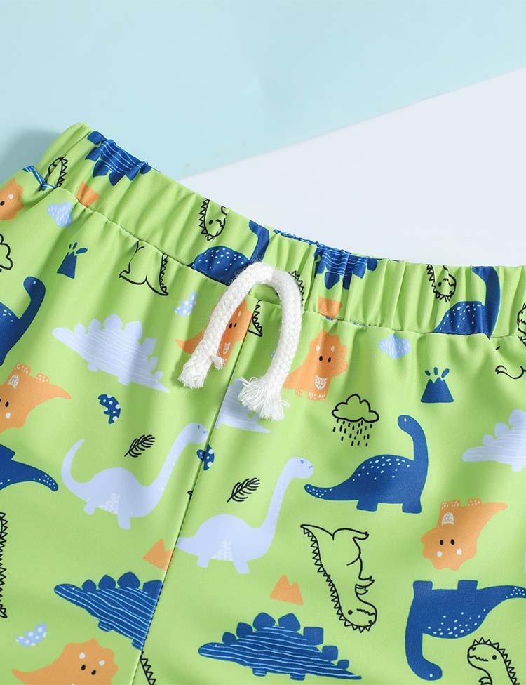 Dinosaur Full Printed Swimming Shorts - CCMOM