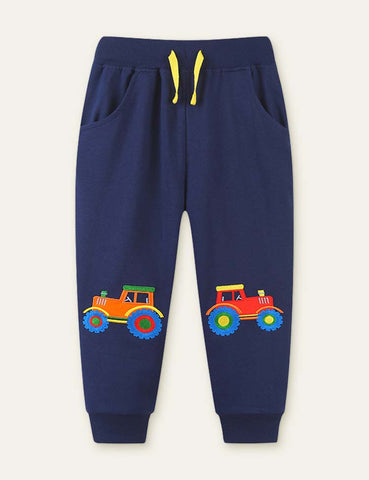 Off-Road Vehicle Embroidered Sweatpants