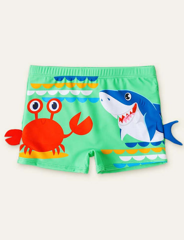 Crab Shark Swimming Shorts