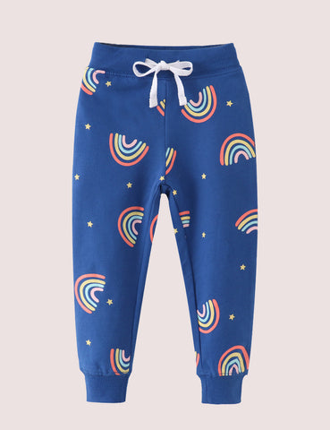 Rainbow Printing Sweatpants