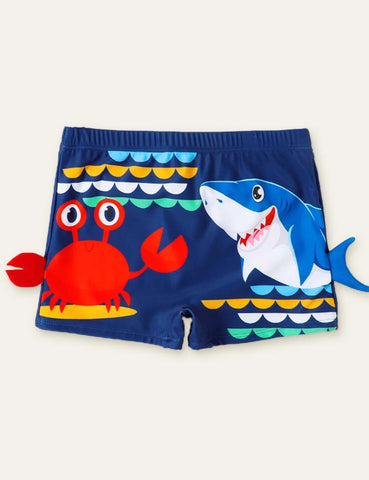 Crab Shark Swimming Shorts