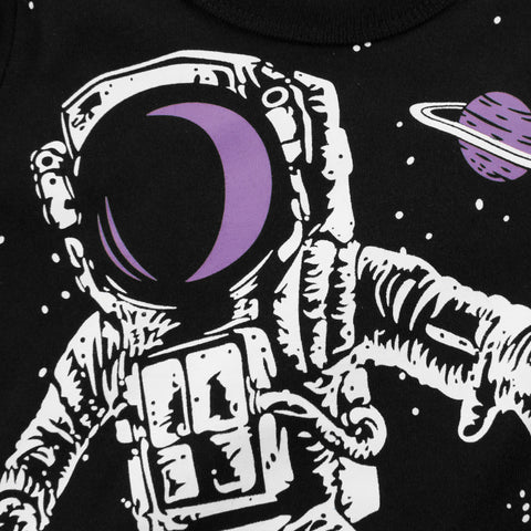 Astronaut Printed Long-Sleeved T-shirt