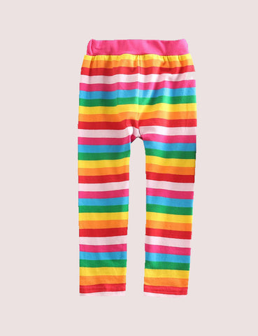 Rainbow Striped Leggings