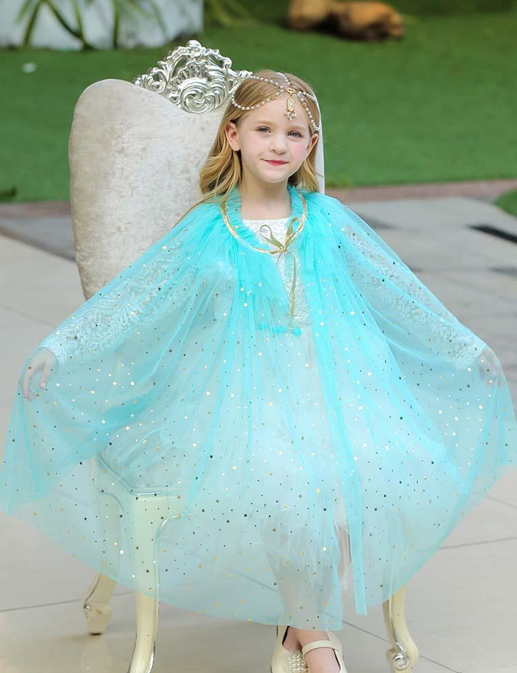 Mesh Sequins Party Cape - CCMOM