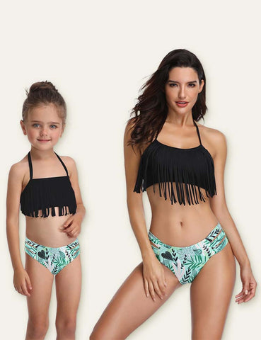 Tassels Family Matching Swimsuit