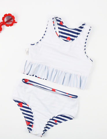 Striped Fun Swimsuit