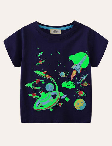 Glowing Universe T-shirt - CCMOM