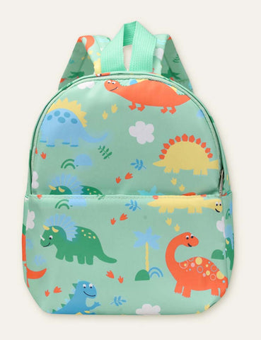 Cartoon Printed Schoolbag Backpack