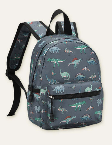 Cartoon Animal Full Printed Schoolbag Backpack