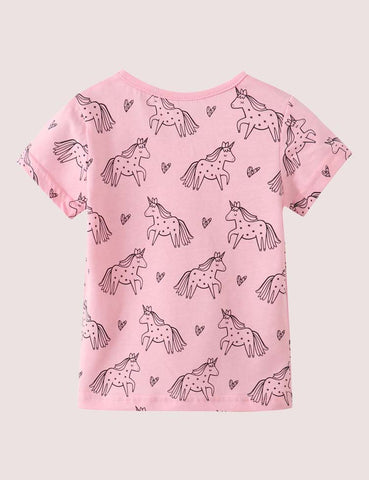 Unicorn Full Printed T-shirt