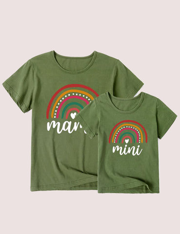 Rainbow Family Matching T-shirt