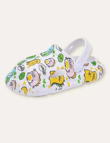 Unisex Dinosaur Printed Sandals