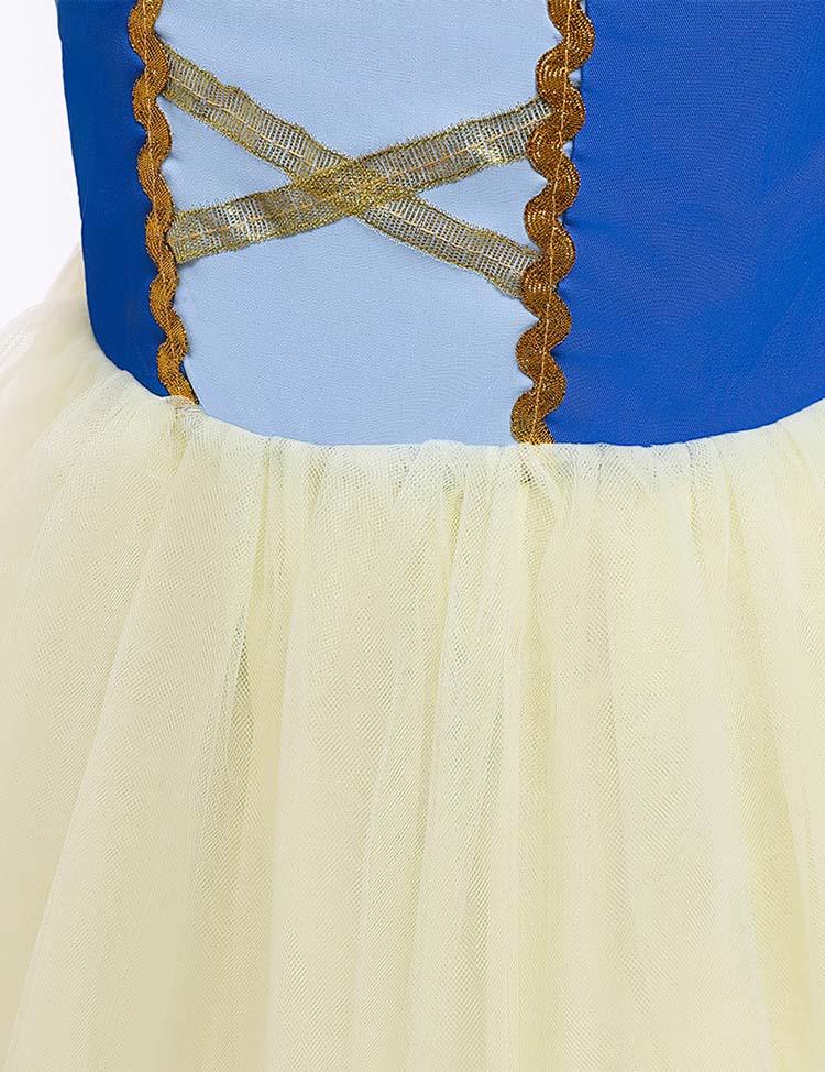 Snow White Mesh Party Dress - CCMOM