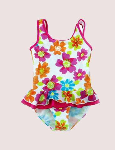 Floral Full-Printed Swimsuit