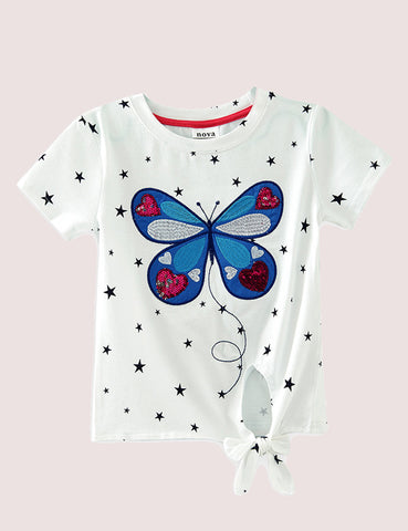 Butterfly Dots Short Sleeve T-shirt