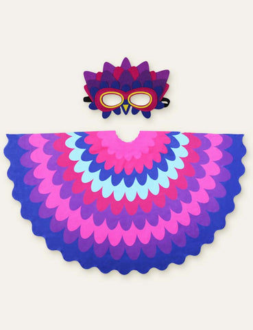 Parrot Wings Mask Cape