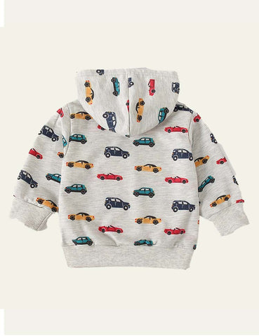 Full Printed Car Hoodie