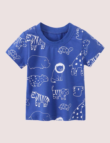 Animal Full Printed T-shirt