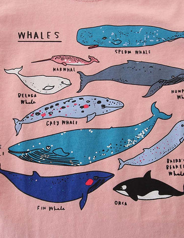 Whale Printed T-shirt