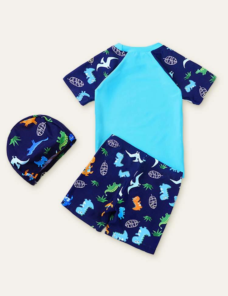 Dinosaur wim Suit + Cap - CCMOM