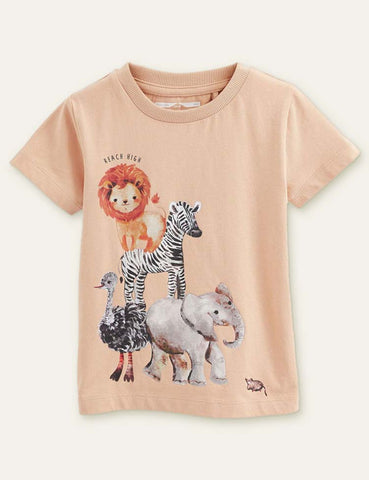 Animal Printed T-shirt