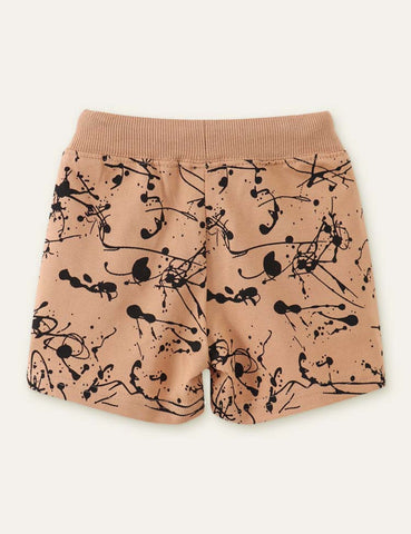 Graffiti Printed Shorts