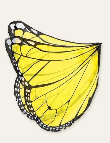 Toddler Girl Butterfly Wings Mesh Party Cape