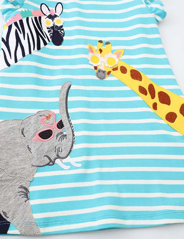 Appliqué Animal Dress - CCMOM