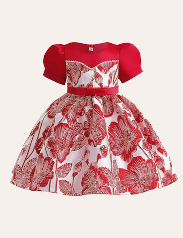 Floral Party Dress - CCMOM