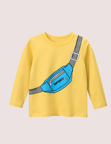 Yellow Sport Bag T-shirt