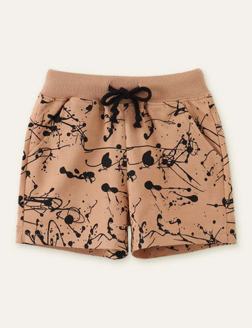 Graffiti Printed Shorts